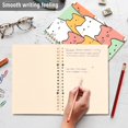 thumbnail image 5 of Haosy Cute Pastel Cats Notebooks 1-subject Journal 60 Sheets A5 College Ruled Paper Detachable Ring 8.3"x5.7", 5 of 8