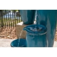 thumbnail image 6 of Kenroy Home Vessel 36'' Cascading Waterfall Fountain 4-Tiered Jar Freestanding Fountain for Outdoor Patio, Garden, Backyard, or  Deck, Blue, 6 of 8