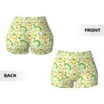 thumbnail image 5 of Kdxio St Patrick's Day1 Print Workout Shorts for Women Seamless Soft Smooth Gym Yoga Scrunch Active Shorts, 5 of 9