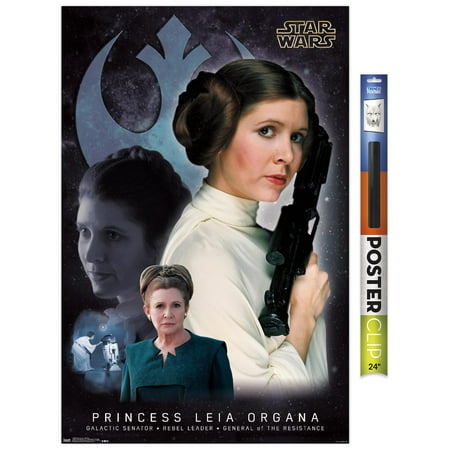 Star Wars: Saga - Princess Leia - Memory Wall Poster, 22.375" x 34"
