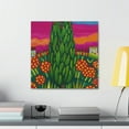 thumbnail image 4 of Cypress in Morning Light - Canvas, 4 of 10