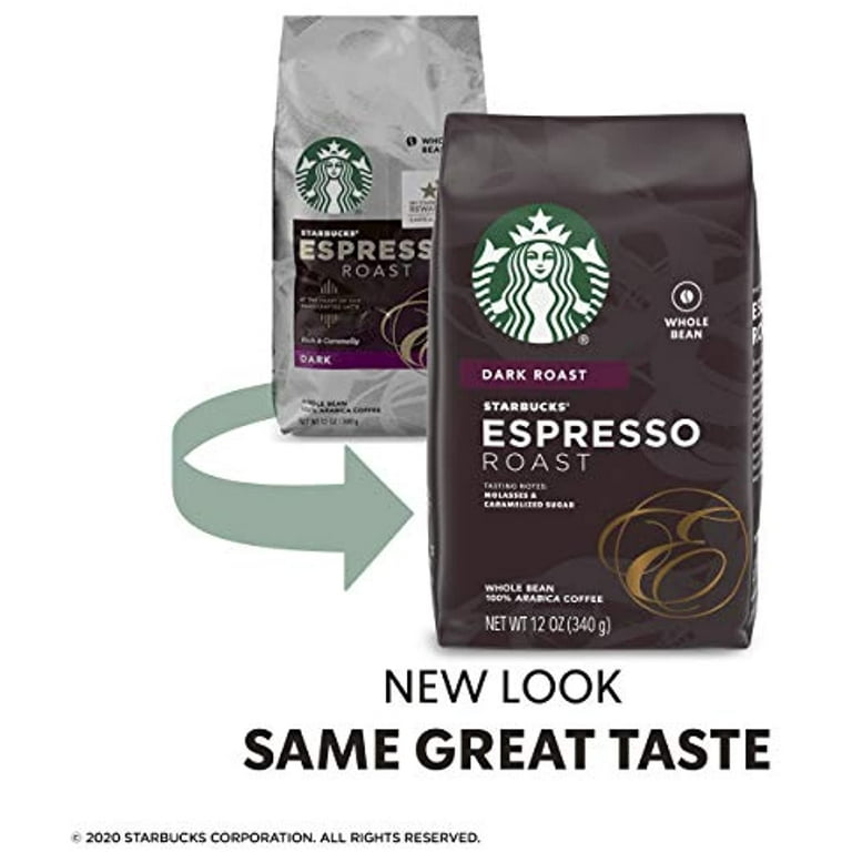 STARBUCKS ESPRESSO ROAST 1kg•2袋 Starbucks Dark Roast Whole Bean Coffee Espresso Roast 100
