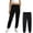 Black-jogger, variant on Stretch Active Pants for Women Over 50, Comfy Womens Stretch Active Breathable Casual Pants with Pockets
