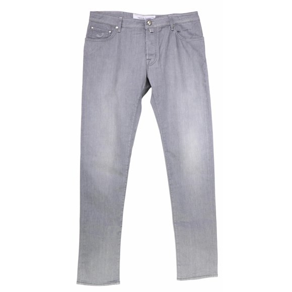Jacob Cohen Men's Grey 688 Comfort Jean - 37