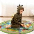 thumbnail image 2 of SARAG Kids Carpet Playmat Car Play Rug City Life Traffic Road Kids Rug Large Children Educational & Game Area Rug For Toddler Boys Bedroom Playroom Classroom Children'S Rug 47 Inch, 2 of 11