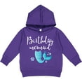 thumbnail image 2 of Inktastic Birthday Mermaid Girls Party Toddler Hoodie, 2 of 4
