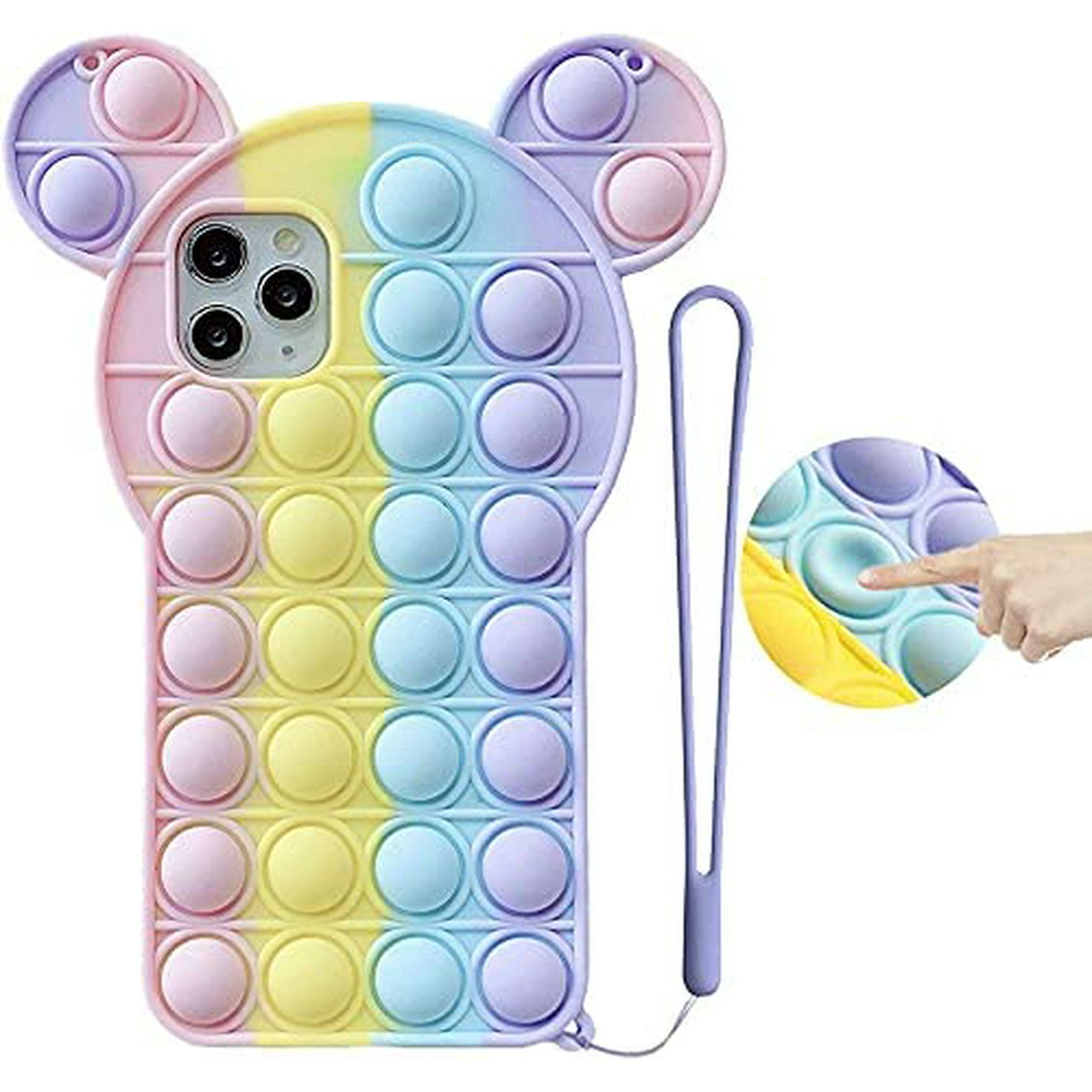 Pop it Fidget Phone Case Samsung Galaxy Note 20 Ultra Fidget Toys