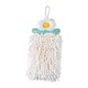 thumbnail image 4 of Toallas de mano con bucles para colgar Soledad Paño de limpieza Super suave Muy absorbente Reutilizable Lavable Secado rápido Blanco, 4 of 10