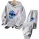 thumbnail image 2 of Sudadera con capucha con estampado de Stitch Trucksuit Harajuku para niños de 3 a 14 años, moda urbana de otoño, jersey para niños y niñas, deportes al aire libre, 2 of 5