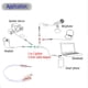 thumbnail image 5 of Tmvgtek Adaptador De Cable Divisor Y De Audio Estéreo De 3,5 Mm Macho A 2 Hembra Para Auriculares Mic Tmvgtek Componentes de Computadoras, 5 of 6