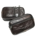 thumbnail image 2 of KelaJuan Men's Waist Belt Bag Vintage Leather Phone Bag Fanny Pack Wallet Purse for Outdoor Travel Business, 2 of 6