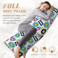 thumbnail image 4 of Naloa American Musical Super Soft 20x60 Body Pillow Case,Long Side Hidden Zipper（PILLOWS ARE NOT INCLUDED）, 4 of 6