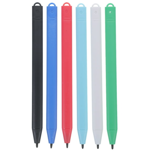 RomaMX 6 PCS Niños LCD Board Dibujo de pluma Pensas para escribir bolígrafos Pinta de pintura