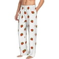 thumbnail image 2 of Xecao Hand Drawn Strawberry Men's Straight Lounge Pajama Pants: The Ultimate in Comfortable Sleepwear, 2 of 9
