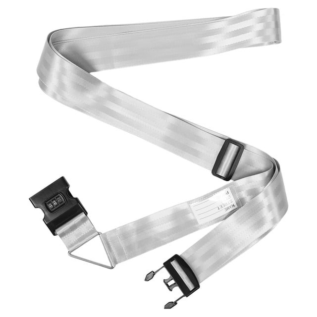 Sangle de Valise Réglable avec Serrure à Combinaison Ceinture de Valise Sécurisée pour Valise de 20-34 Pouces avec Fermeture à Boucle