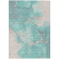 thumbnail image 2 of Addison Rugs Chantille Indoor/Outdoor Transitional Abstract Teal Machine Washable Rectangle Rug, 8' x 10', 2 of 7