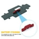 thumbnail image 3 of RC Car Sujetador de batería Solucionado Simple Metal Metal Cars con control remoto Ajuste Reemplazo de herramientas Reemplazo para K989 284131 MINI-Q9 ROJO Inevent FN009815-01, 3 of 7