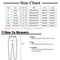 thumbnail image 3 of Inleife Men Solid Color Pockets Pull Rope Fashion Casual Comfort Beautiful Pants Blue XXXL, 3 of 5