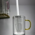 thumbnail image 3 of Flexible Silicone Bottle Cleaning Brush with Long Handle for Narrow Neck Containers and Dishwasher Safe Use, 3 of 3