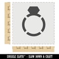 thumbnail image 2 of Diamond Ring Wedding Engagement Solid DIY Cookie Wall Craft Stencil - 5.5 Inch, 2 of 5