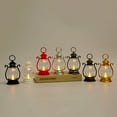 thumbnail image 5 of Taotanxi White#0951 Lantern String Lights Mini Kerosene Lamp for Indoor Outdoor Patio Garden Holiday Home Ramadan Wedding Party Christmas Tree New Year Decorations(Warm White Light), 5 of 7