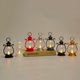 thumbnail image 4 of Lámpara de Navidad, luces LED, cadena pequeña, aceite, decoración de hogar, luces de Navidad, luces decorativas, luz de cadena, para dormitorio, metal, base de madera, diseño de dos niveles,, 4 of 9