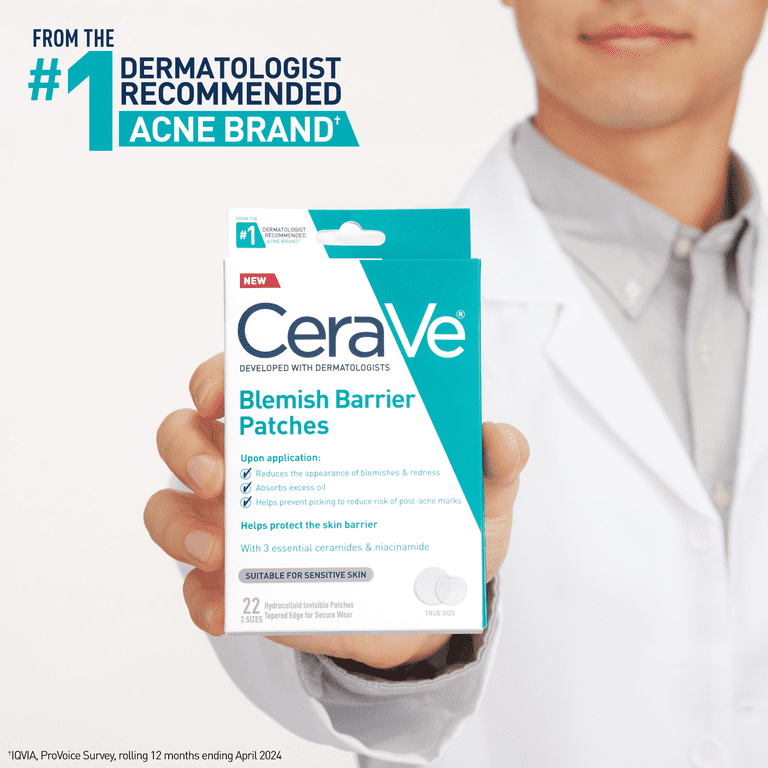 CeraVe Hydrocolloid Pimple Patches, 2 Sizes photo 4