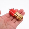 thumbnail image 3 of GAXIRE Air Compressor Check Valve 1Pcs Red Cap Brass Industrial Use, 3 of 7