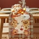thumbnail image 1 of 13x72 Inch Fall Table Runner Thanksgiving Harvests Table Runner Autumns Pumpkin Maple Leaf Runners For Home Kitchen Dining Party Decoration, 1 of 6