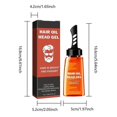 thumbnail image 3 of Men Hair Wax Gel With Comb 2-in-1 Men Hair Styling Gel With CombStyling Combs Men's Grooming Hair Gel Moisturizing Long Lasting Fast Build Hair Salon_, 3 of 5