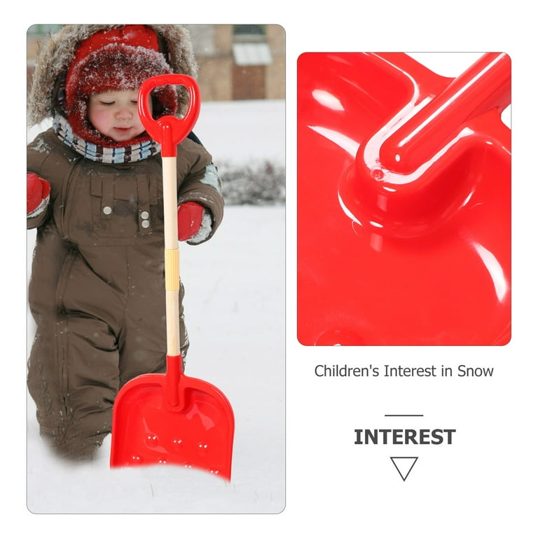 Children's Snow Shovel Kids Toys Shovel for Kids Wooden Kids Snow