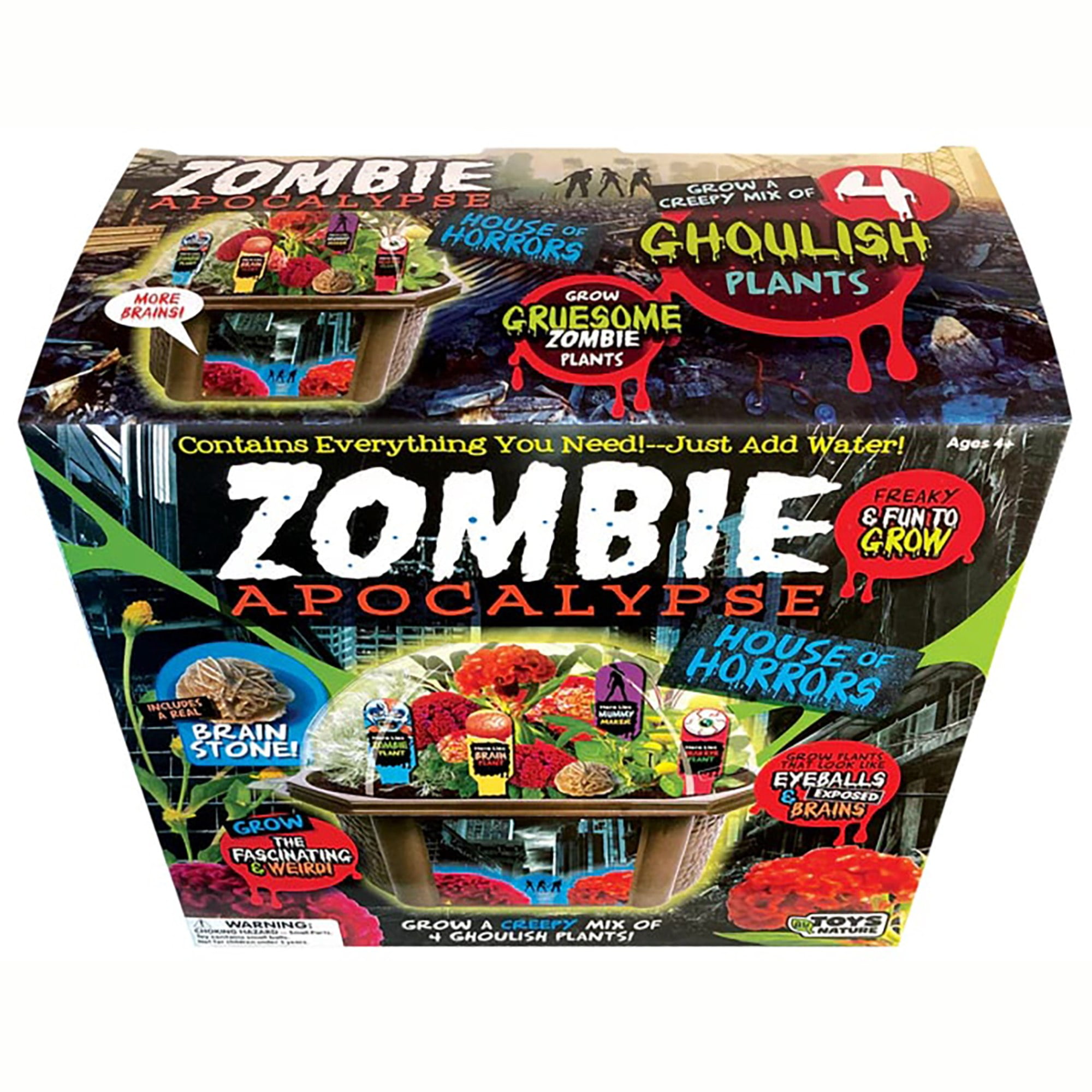 Toys By Nature: Zombie Apocalypse - DIY Biosphere Terrarium
