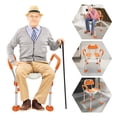 thumbnail image 6 of Wide Seat Bath Chair for Seniors, Pregnant Women Height Adjustable Armrest Shower Chair with Non-slip Backrest & 4 large suction cup foot pads, 276 lbs Load, 6 of 16
