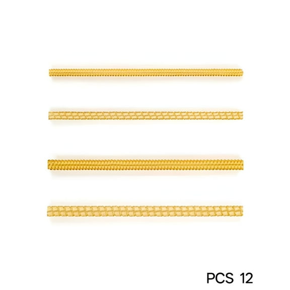 DESIGNICE 12 Pcs/Set Invisible Clips Guard Ring Sizer Invisible Ring Size Adjusters Fit for Man and Woman Loose Rings Ring Guards for Women Loose Rings(Gold)