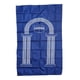 thumbnail image 1 of Alfombra de oración musulmana portátil para exteriores, alfombra de oración musulmana, alfombras de adoración, oración Azul, 1 of 9
