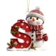 thumbnail image 2 of Adornos navideños, adornos navideños, regalos navideños, 26 letras, decoración para árbol de Navidad, colgante, adornos para árbol de Navidad, adornos navideños DIY, decoración navideña, decoración co, 2 of 9