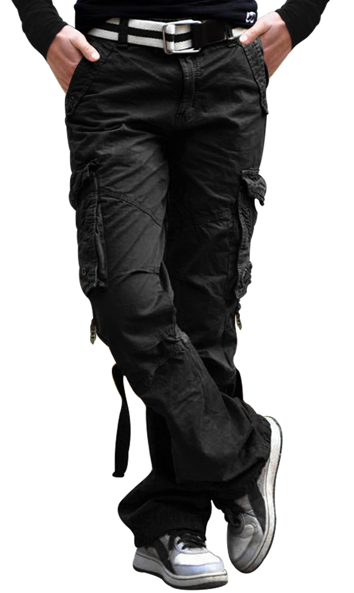 Skylinewears Men Cargo Pants 100 Cotton Camping Hiking Army Combat Pant Military Trouser
