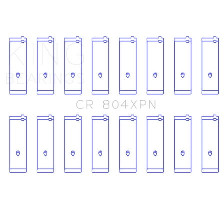 CONNECTING ROD BEARING Fits select: 1975-1996 FORD F150, 1966-1973 FORD MUSTANG