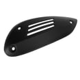 thumbnail image 4 of Motorcycle Heat Shield Case, Noise Reduction Stainless Steel Motorcycle Exhaust Pipe Cover   For Motorcycle Black,Silver Color, 4 of 8