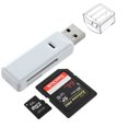 thumbnail image 2 of Lector de tarjetas USB 3.0, lector de tarjetas SD / micro SD de alta velocidad - compatible con SD / micro SD / TF / SDHC / SDXC / MMC - compatible con Windows / Mac / OS, etc., 2 of 8