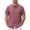 #05 Red 【Mix, Match & Rotate: Stock Up on Daily Colors】, variant on Men's Summer Plaid Casual Button Down Shirt Short Sleeve Collared Top, Loose Fit Breathable Quick Dry Lightweight, Beach Vacation Daily Outfits Fashion Essential | JASKFLY,Blue L