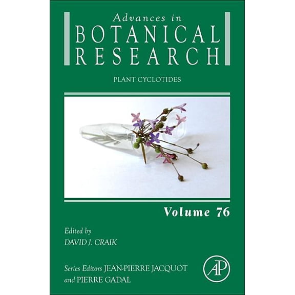 Advances in Botanical Research Plant Cyclotides: Volume 76, Book 76, (Hardcover)