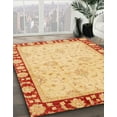 thumbnail image 2 of Ahgly Company Indoor Rectangle Abstract Orange Oriental Area Rugs, 3' x 5', 2 of 6