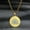 Gold, variant on Sunshine Engraved Sun Rays Charm Sunrise Stainless Steel Necklace Pendant