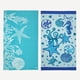 thumbnail image 1 of Toalla de playa LANE LINEN de gran tamaño, 39 x 71 cm, paquete de 2 estrellas de mar, 1 of 9