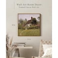 thumbnail image 3 of HFDF SquareCanvas Wall Art, Vintage Decor Farmhouse Classical Field Wall Art Prints, Desk Decor, Natural Oil Paintings Home Decor for Living Room Bedroom, Kitchen, Office 24x16inch Framed, 3 of 6