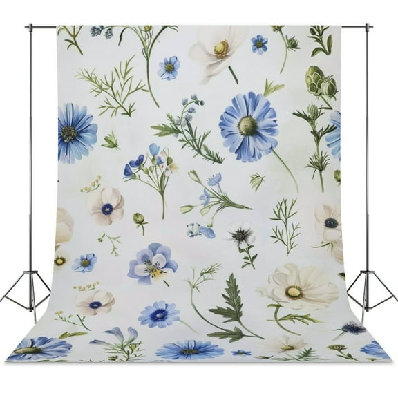 Floral Colorful Flower Spring Backdrop Backdrops for Photography Photo Background Nature Scenery Banner