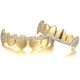 thumbnail image 2 of Colmillos de vampiro superiores e inferiores chapados en oro de 14 quilates Grillz Se adapta a tus dientes Hip Hop Zhivalor LRWJ455-1, 2 of 4