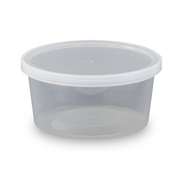 12 Oz Plastic Containers Lids