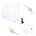 thumbnail image 3 of CIMAXIC Tip Box For Cash Clear Acrylic Ballot Collection Box For Office 1Pcs, 3 of 8